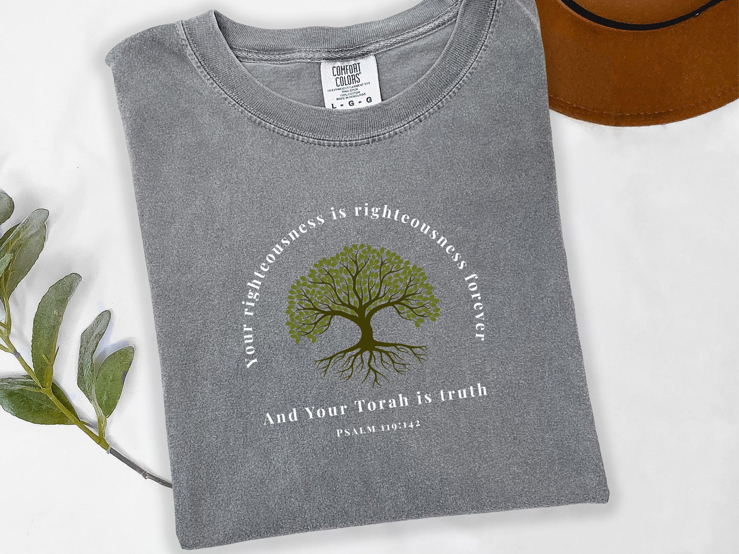 Rooted In Truth Tshirt - Psalms 119:142 - Scripture Faith Shirt - Torah Shirt
