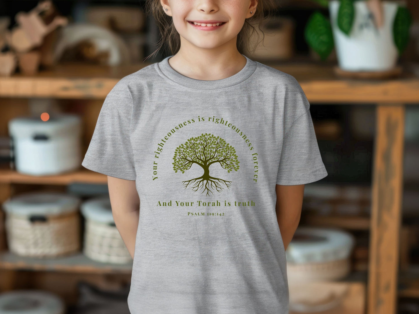 Rooted In Truth Tshirt - Psalms 119:142 - Scripture Faith Shirt - Torah Shirt - Family Matching Shirts - Scripture Gift