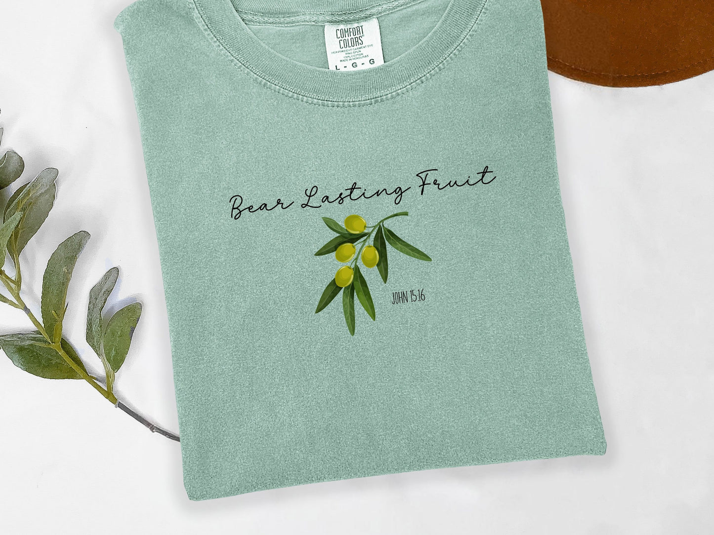 Scripture Shirt Bear Lasting Fruit Bible Believer Apparel Torah Observant Scripture Shirt Bible Verse T-shirt