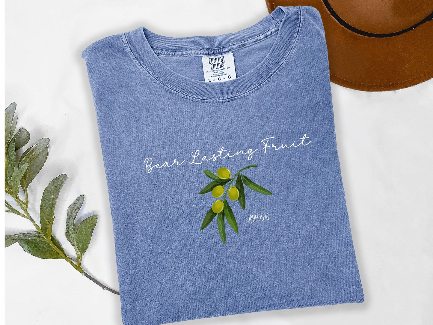 Scripture Shirt Bear Lasting Fruit Bible Believer Apparel Torah Observant Scripture Shirt Bible Verse T-shirt