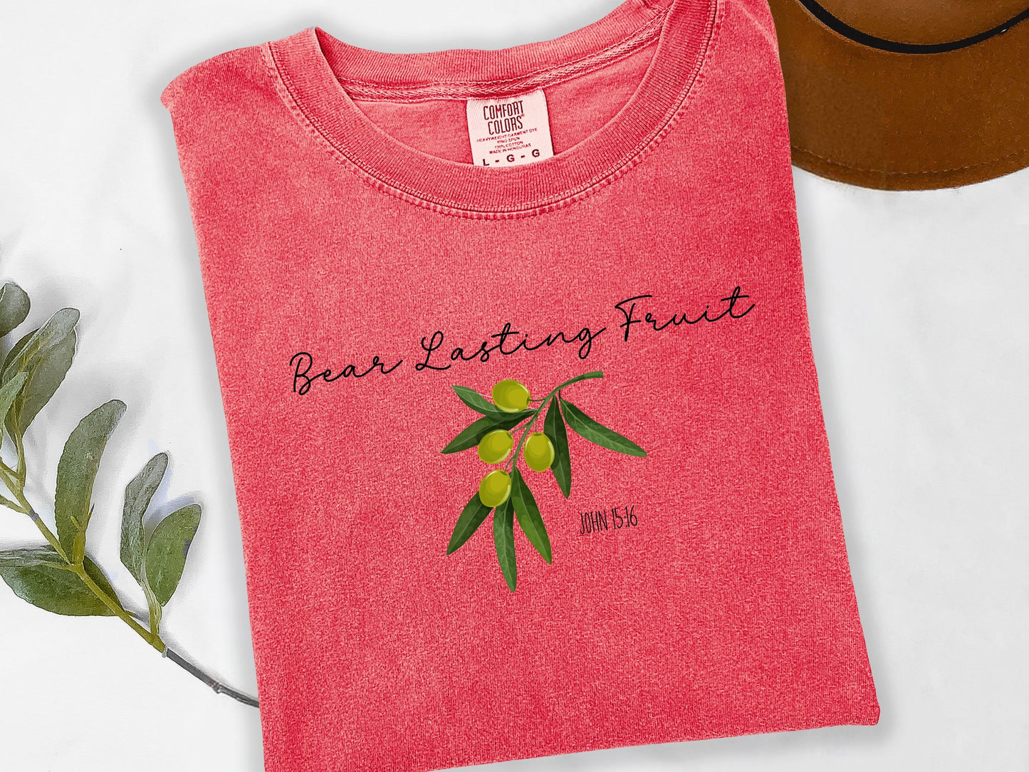 Scripture Shirt Bear Lasting Fruit Bible Believer Apparel Torah Observant Scripture Shirt Bible Verse T-shirt