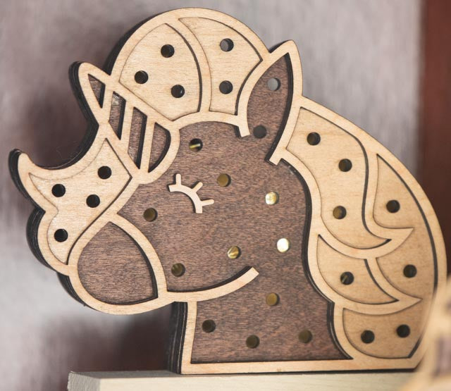 Wooden LED Nightlight
