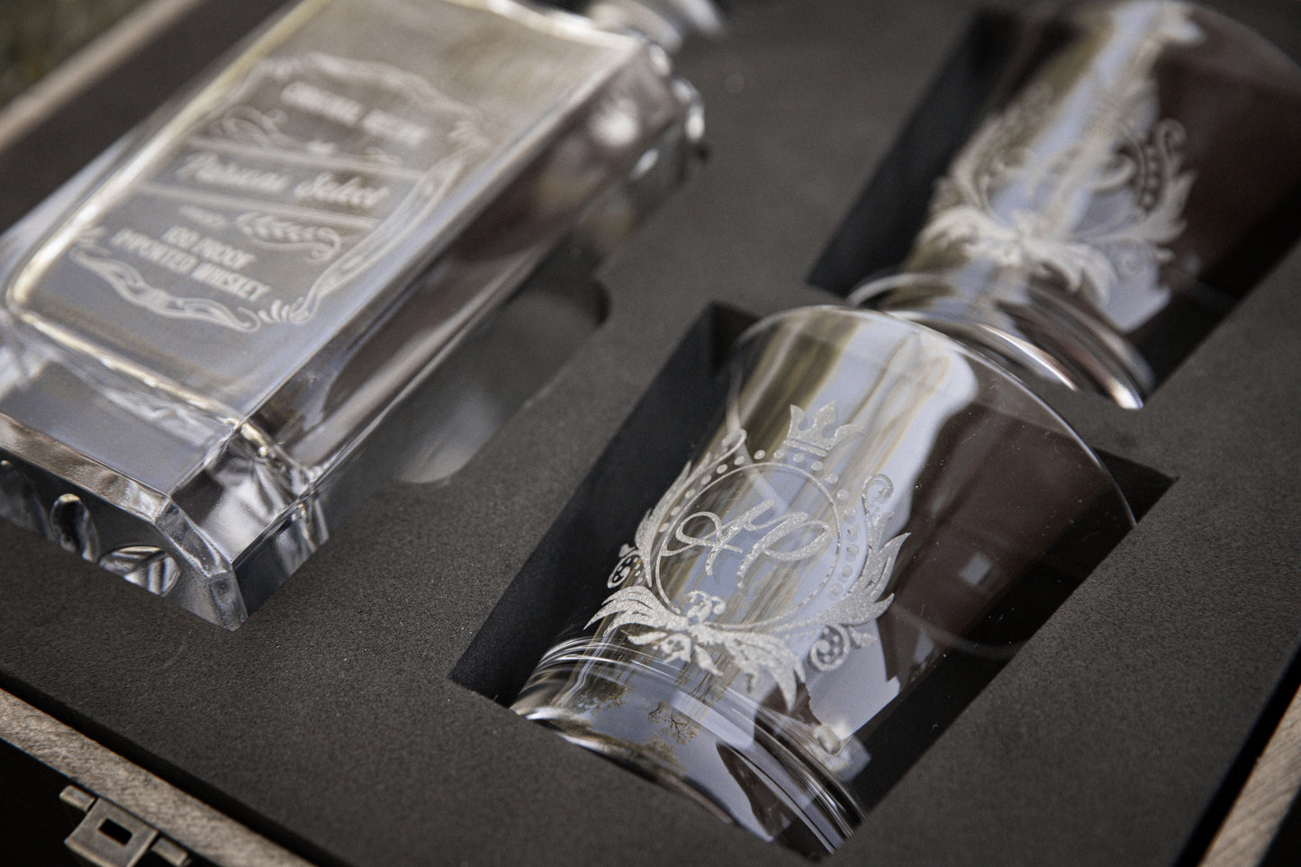Custom Whiskey Decanter Set