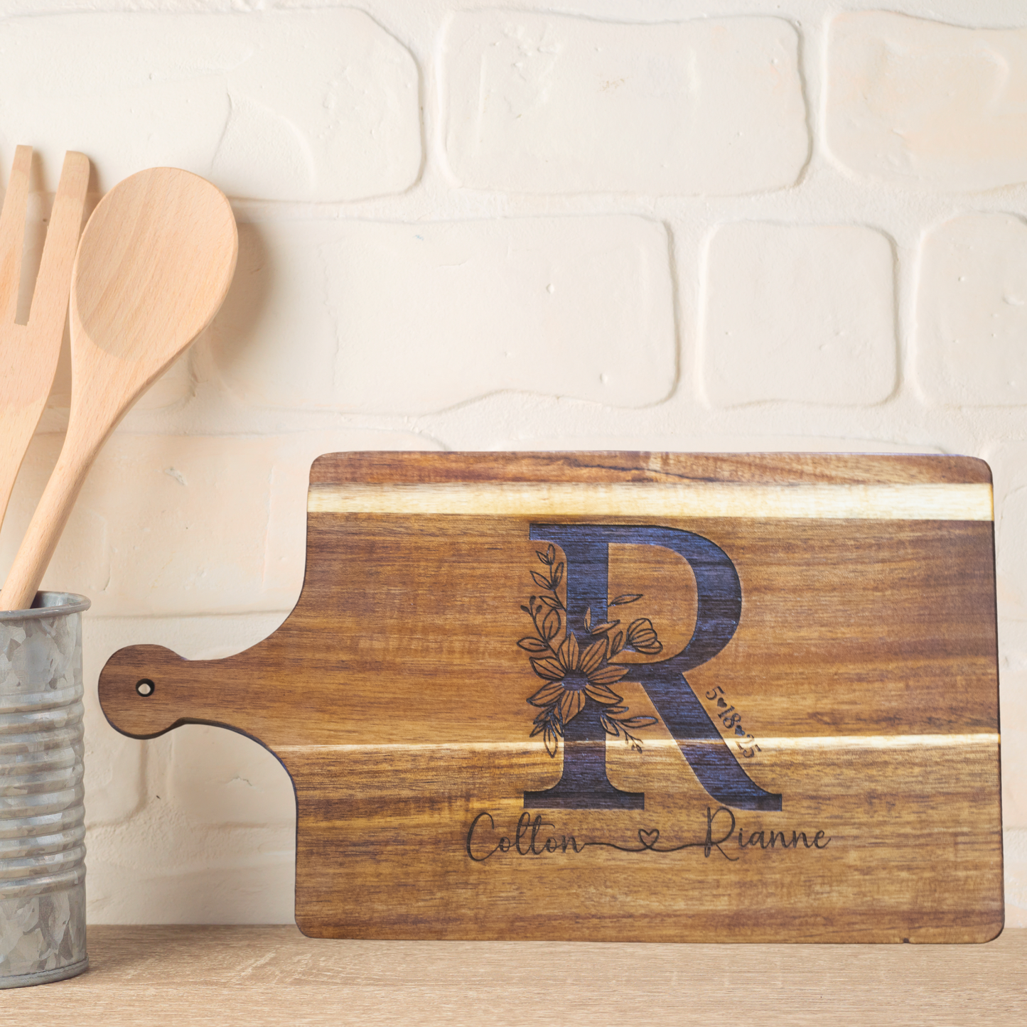 Custom Acacia Wood Cutting Board