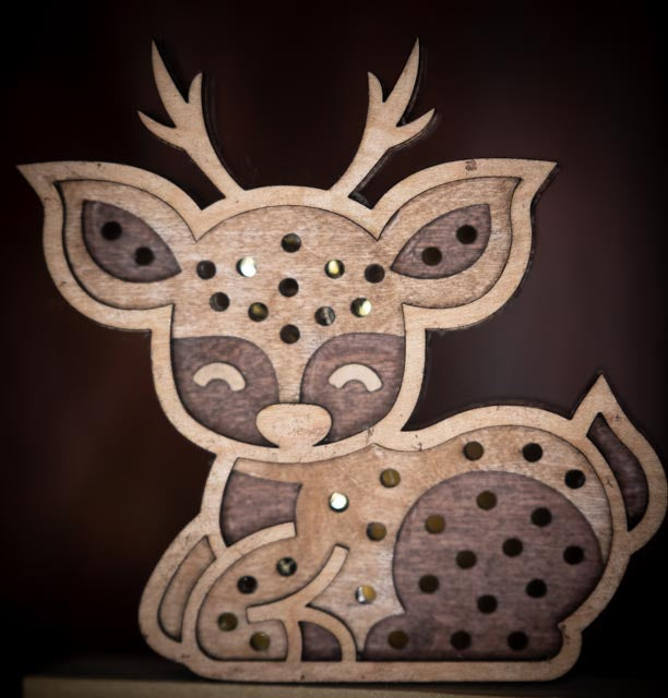 Wooden LED Nightlight