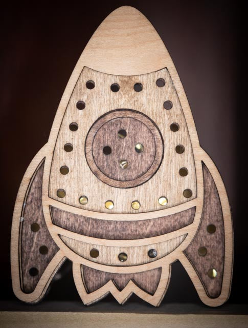 Wooden LED Nightlight