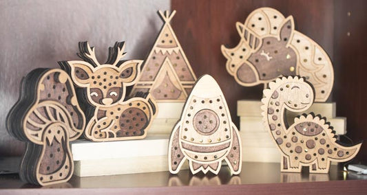 Wooden LED Nightlight